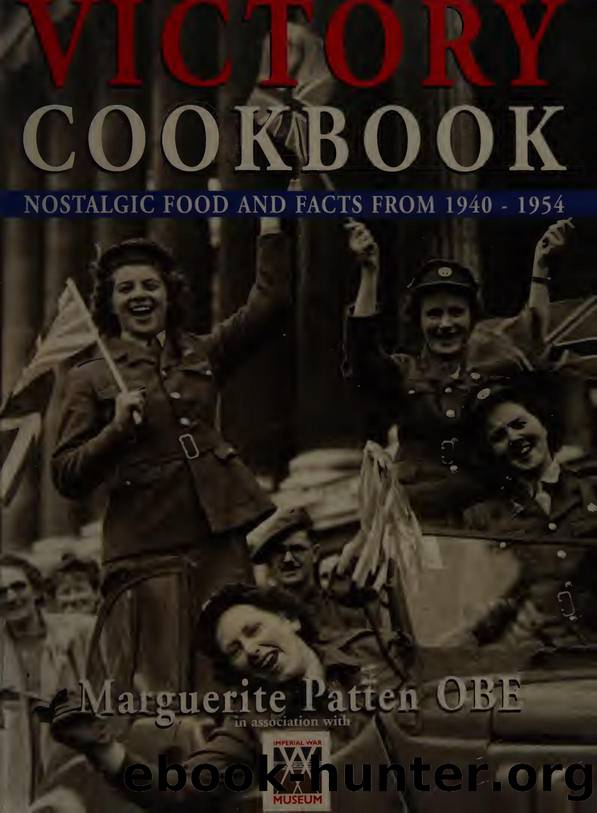 Victory cookbook by Patten Marguerite author