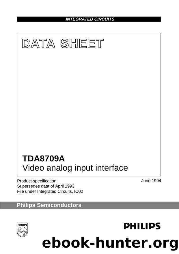 Video analog input interface by Philips Semiconductors