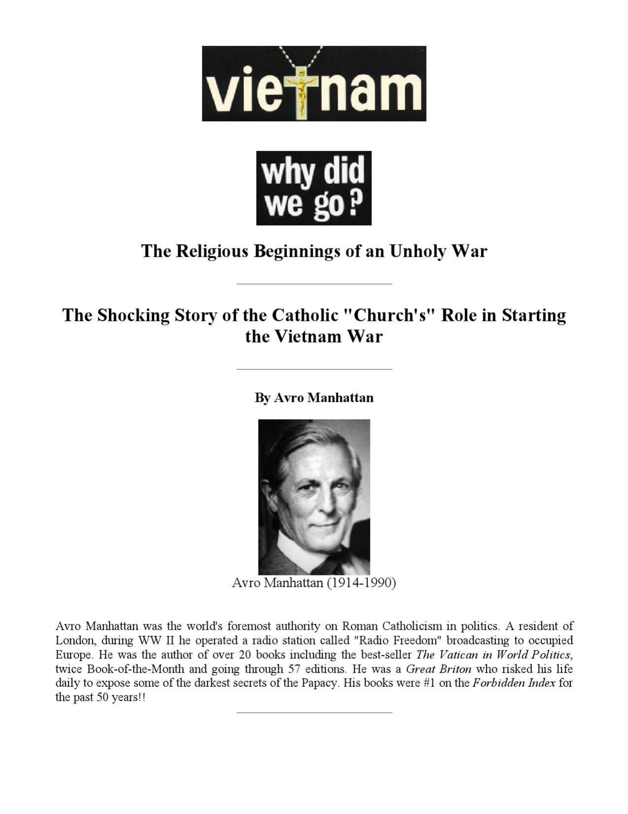Vietnam - Why Did We Go (1984) pdf by roflcopter2110