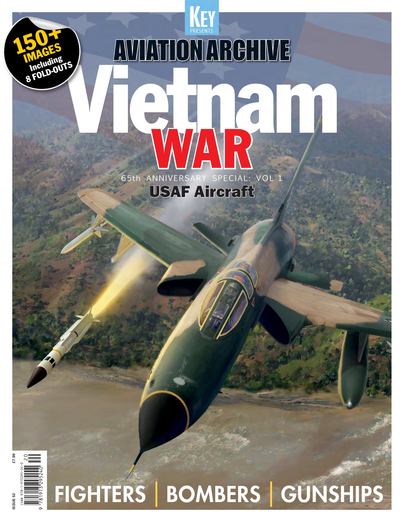 Vietnam War 65th Anniversary Vol.1 USAF Aircraft (Aviation Archive No.52) by Allan Burney