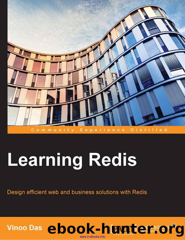 Vinoo Das Learning Redis Design efficient web and business solutions with Redis by Unknown