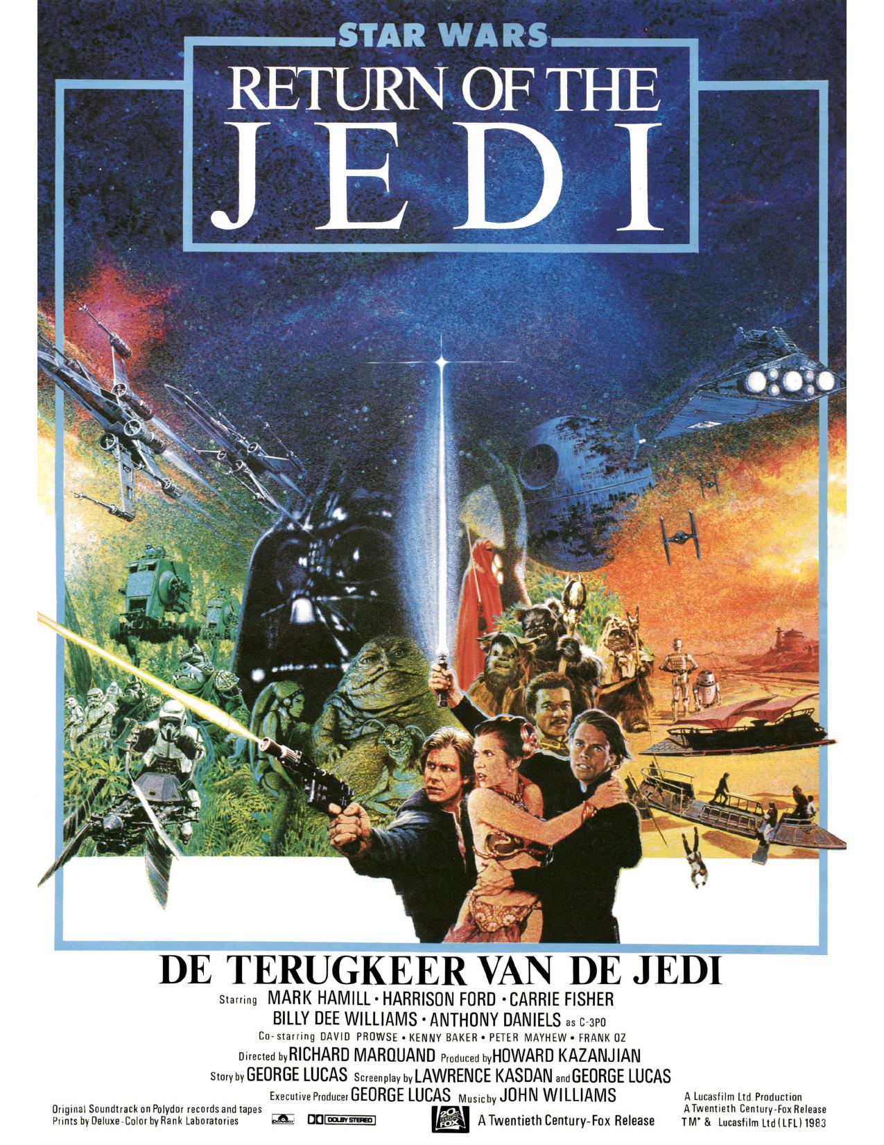 Vintage-Dutch-Return-Of-The-Jedi-Print-Ads by Unknown