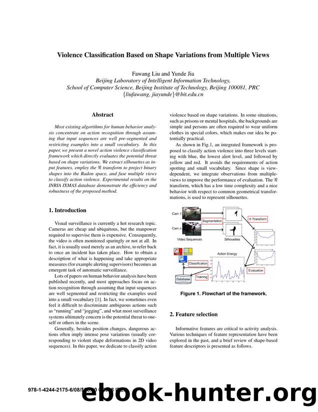 Violence Classification Based on Shape Variations from Multiple Views by 