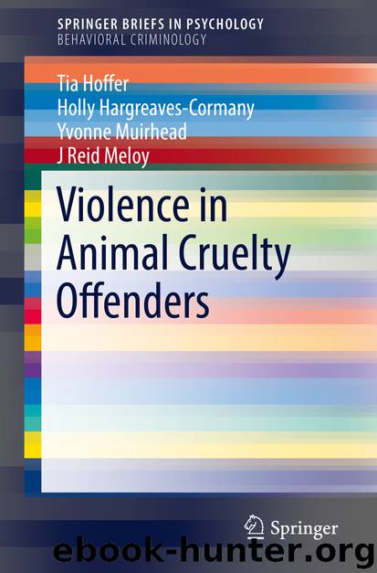 Violence in Animal Cruelty Offenders by Tia Hoffer Holly Hargreaves-Cormany Yvonne Muirhead & J Reid Meloy