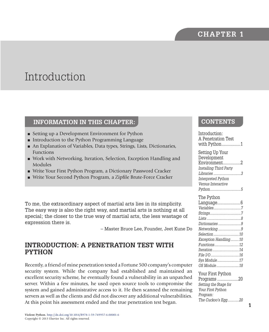Violent Python: A Cookbook for Hackers, Forensic Analysts, Penetration Testers and Security Engineers by TJ O'Connor
