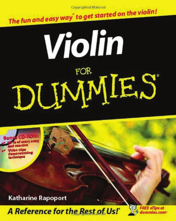 Violin For Dummies by Katharine Rapoport
