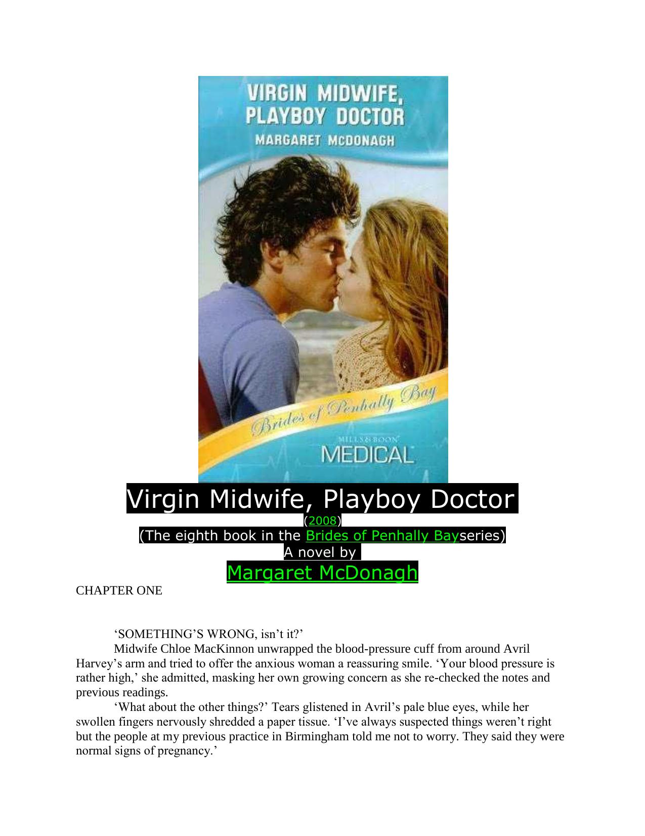 Virgin Midwife, Playboy Doctor by Margaret Mcdonagh