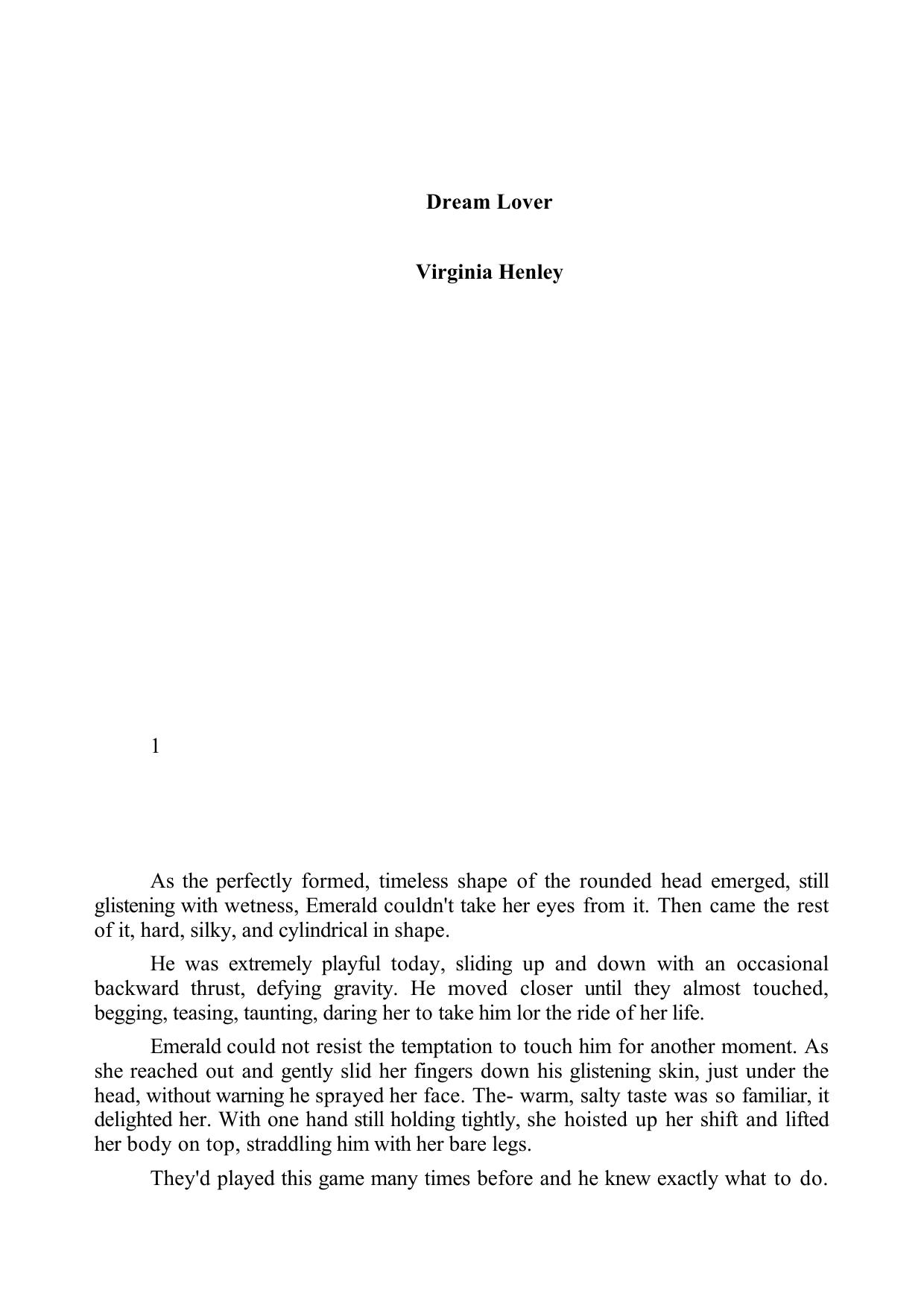 Virginia Henley by Dream Lover