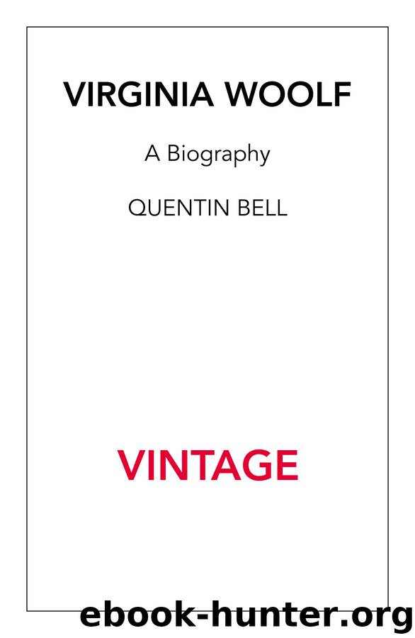 Virginia Woolf by Quentin Bell