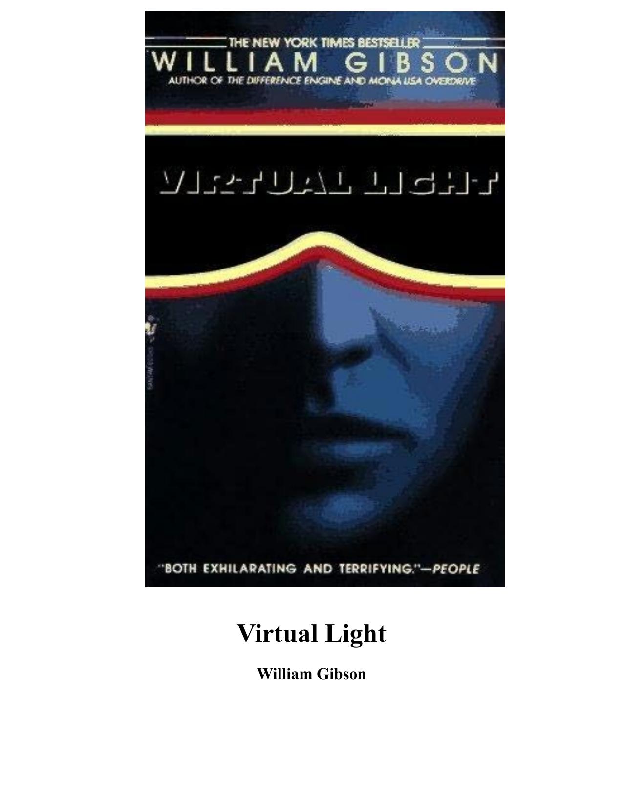 Virtual Light by William Gibson