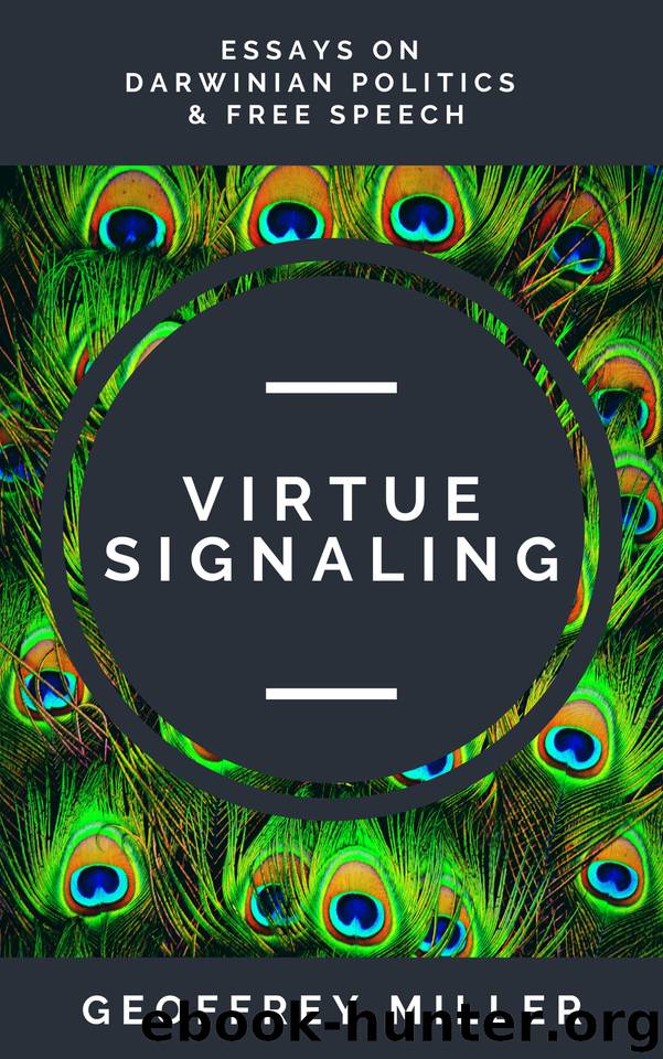 Virtue Signaling by Geoffrey Miller