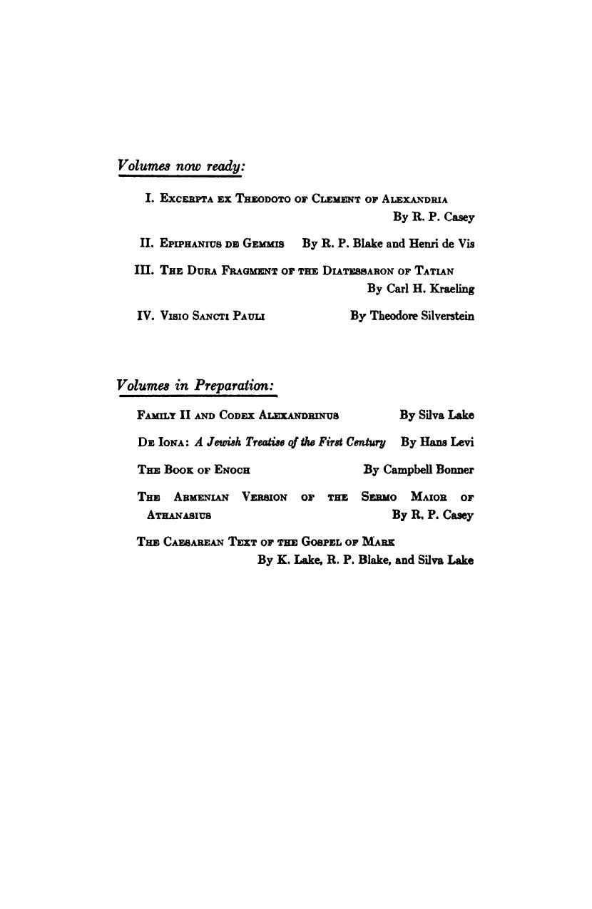 Visio Sancti Pauli. The History of the Apocalypse in Latin, together with nine texts by Theodore Silverstein