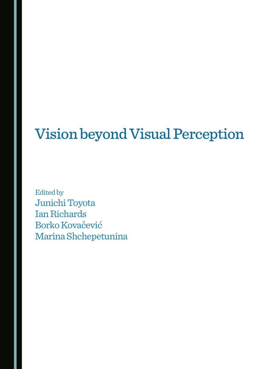 Vision beyond Visual Perception by Junichi Toyota Ian Richards Borko Kovačević Marina Shchepetunina