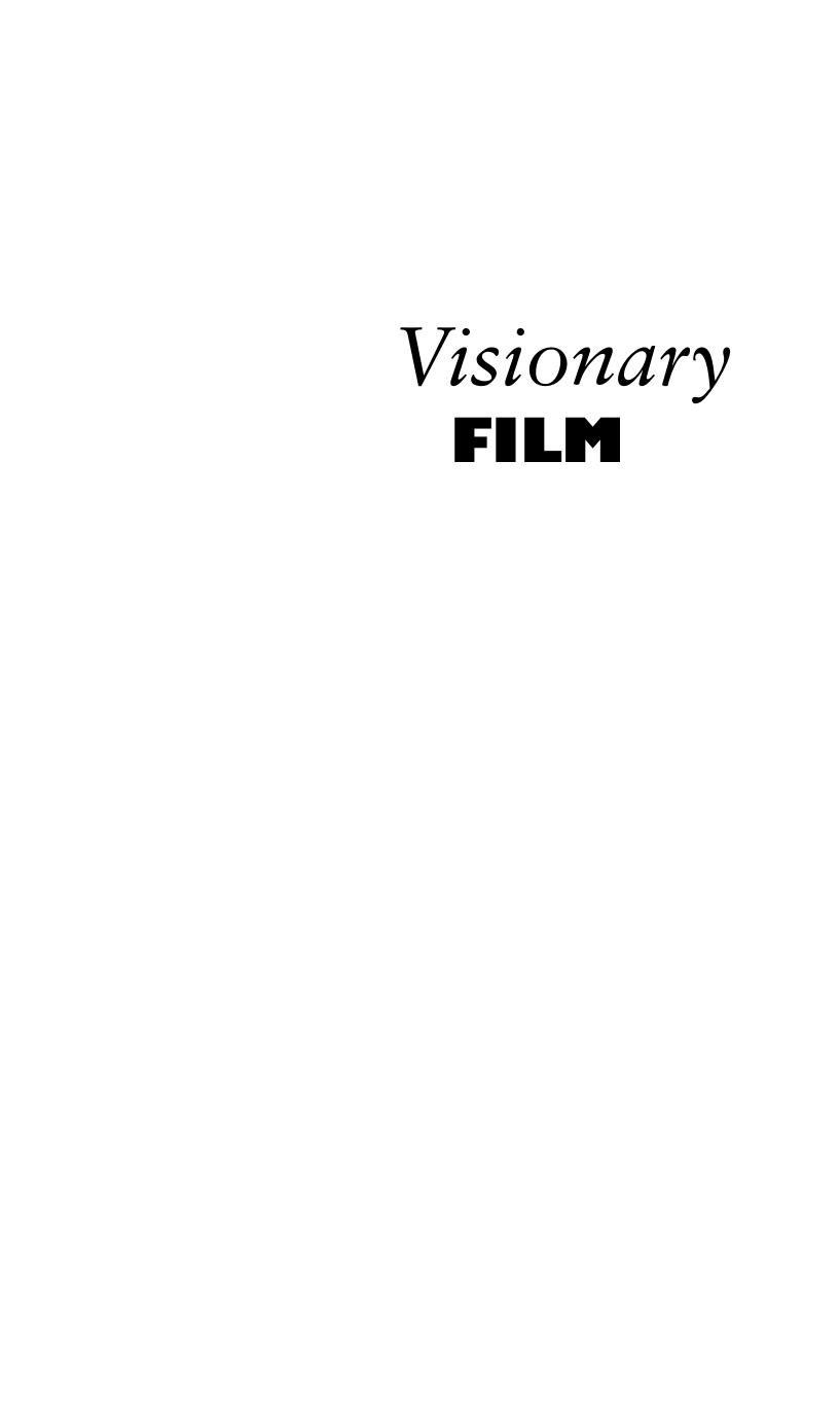 Visionary Film: The American Avant-Garde, 1943-2000 by P. Adams Sitney