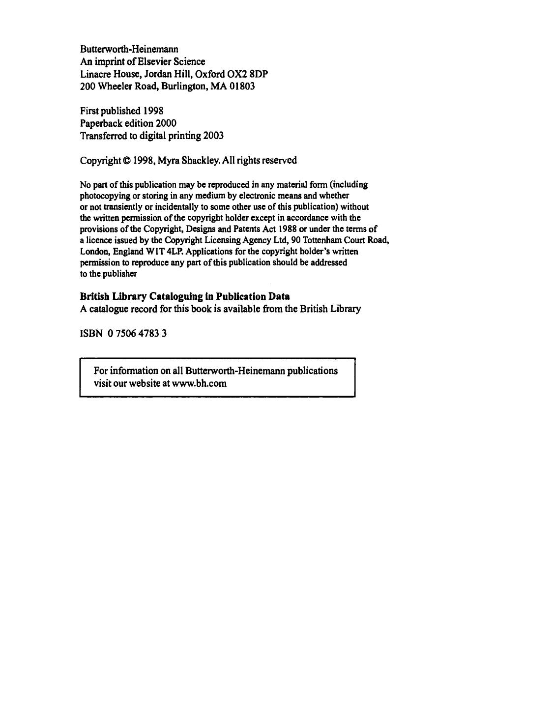 Visitor Management. Case Studies from World Heritage Sites by Myra Shackley (Eds.)