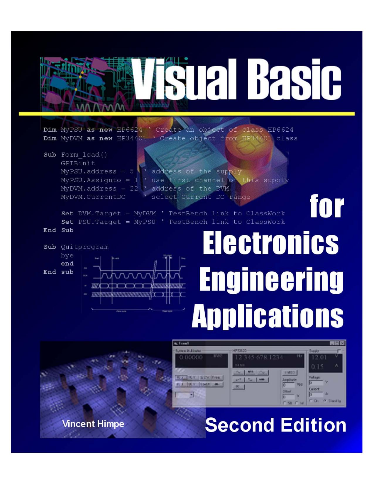 Visual Basic for electronics engineering applications. Second Edition by Vincent Himpe