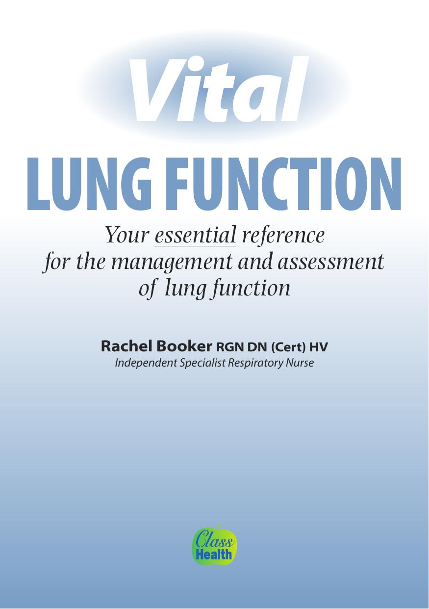Vital Lung Function (Vital Guides) by Rachel Booker