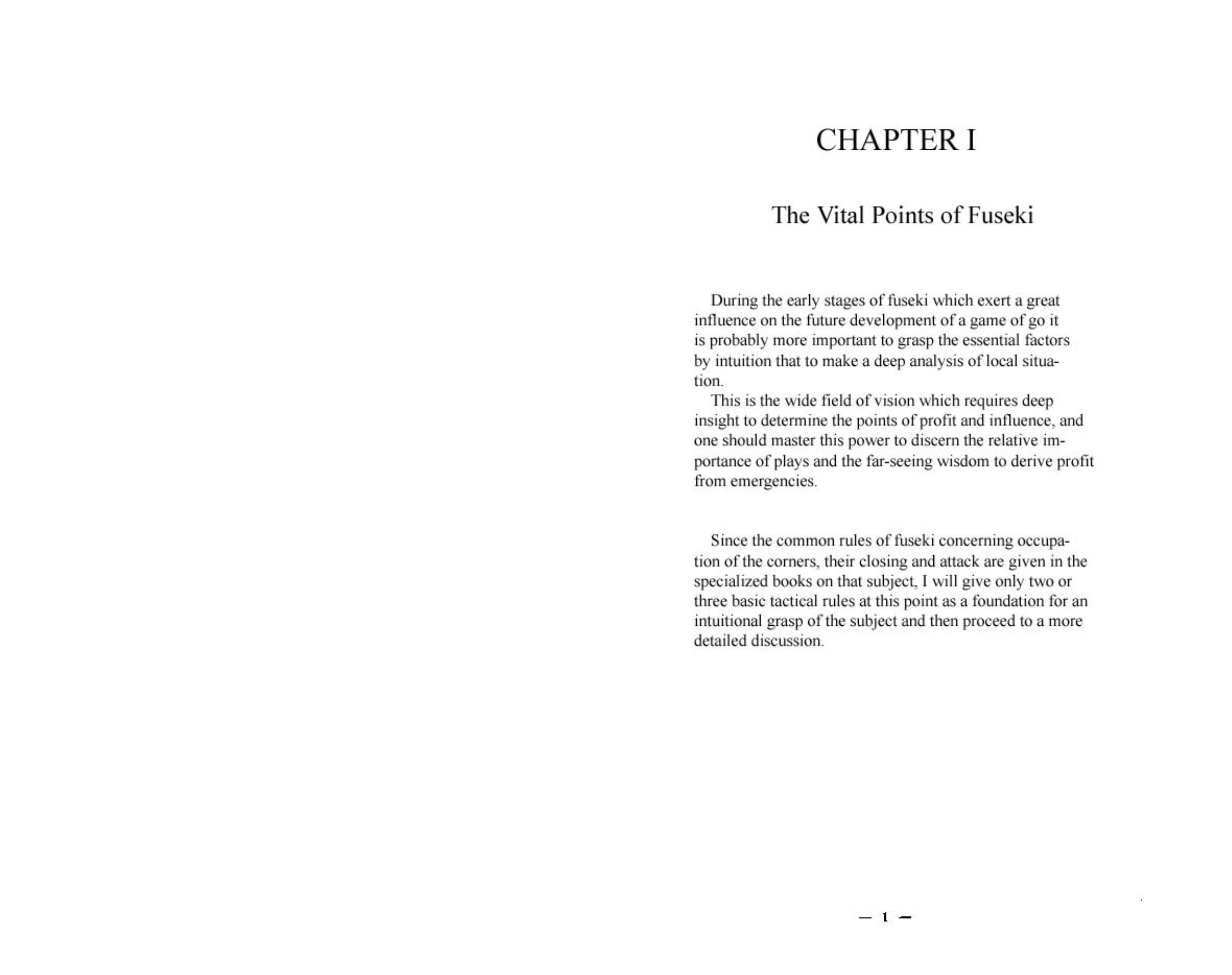 Vital Points of Go by Shukaku Takagawa