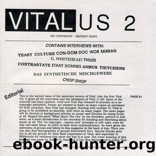 Vital US #2 by Unknown