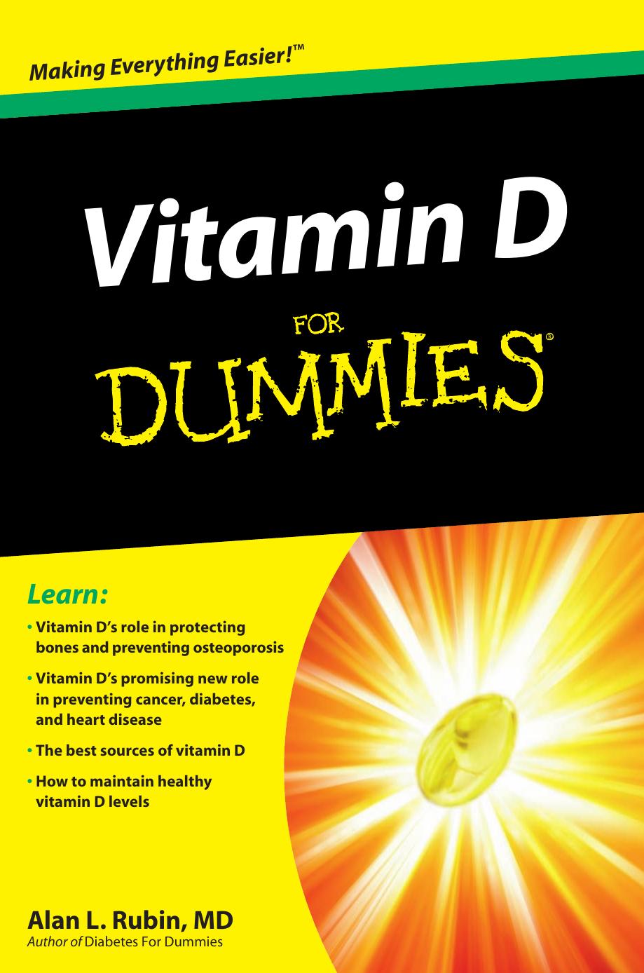 Vitamin D for dummies by Rubin A.L