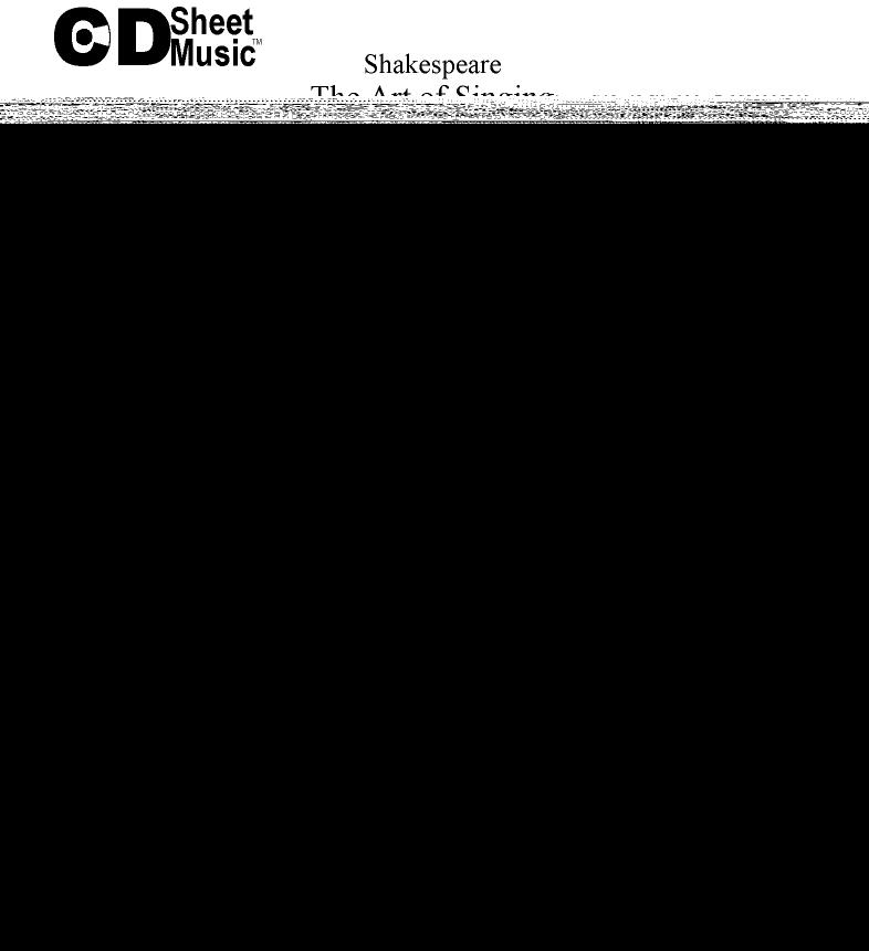 Vocal Exercises: Shakespeare by WBaxley Music Subito Music Corp & Stephens Pub. Co