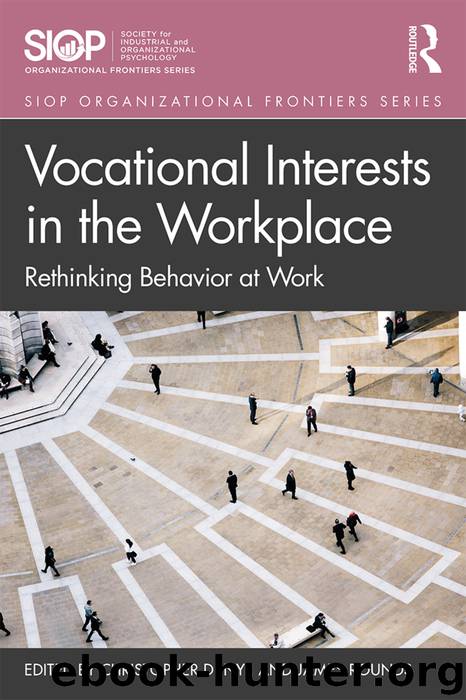 Vocational Interests in the Workplace by Nye Christopher D.;Rounds James;