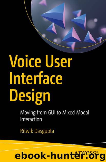 Voice User Interface Design by Ritwik Dasgupta