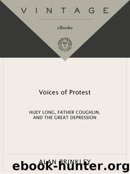 Voices of Protest by Alan Brinkley