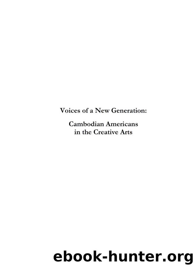 Voices of a New Generation by Christine M Su