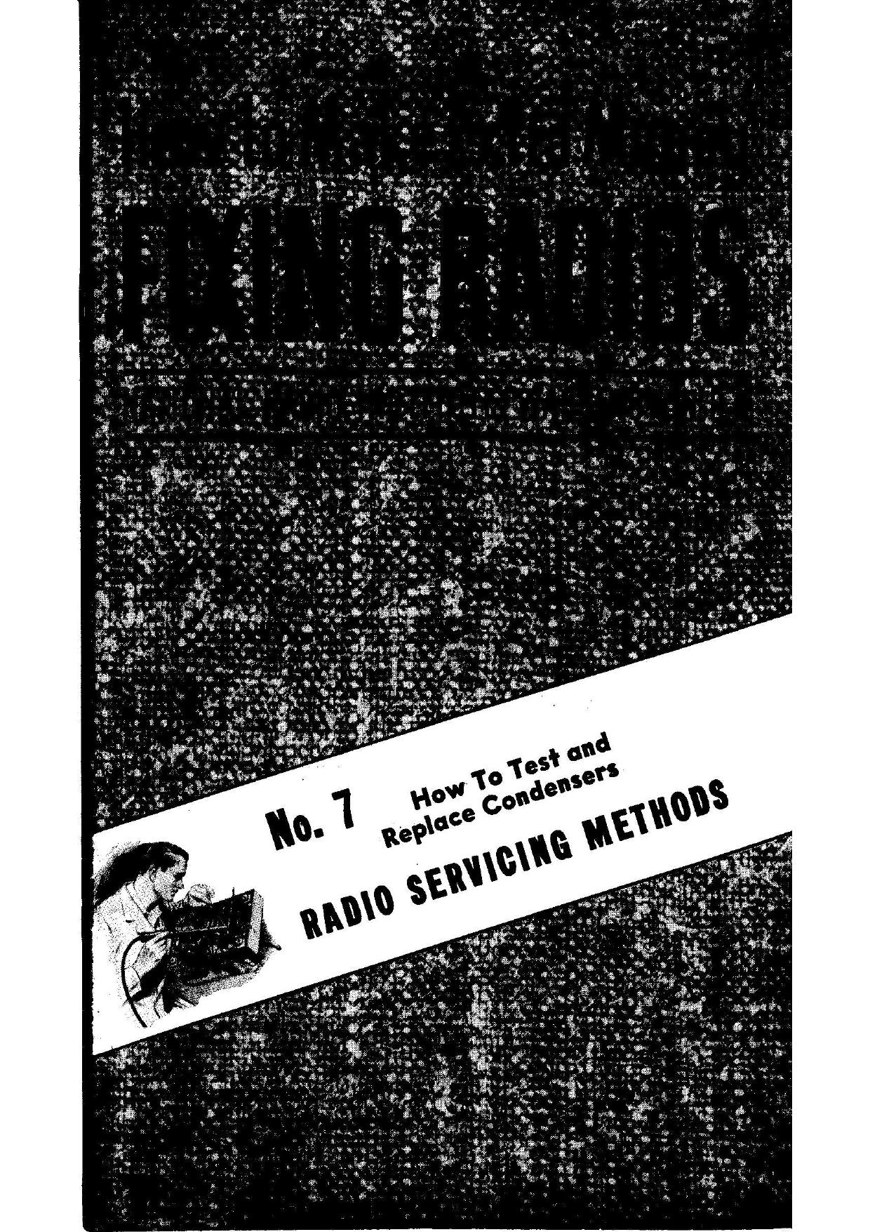 Vol 62 - How To Test And Replace Condensers.pdf by How To Test & Replace Condensers