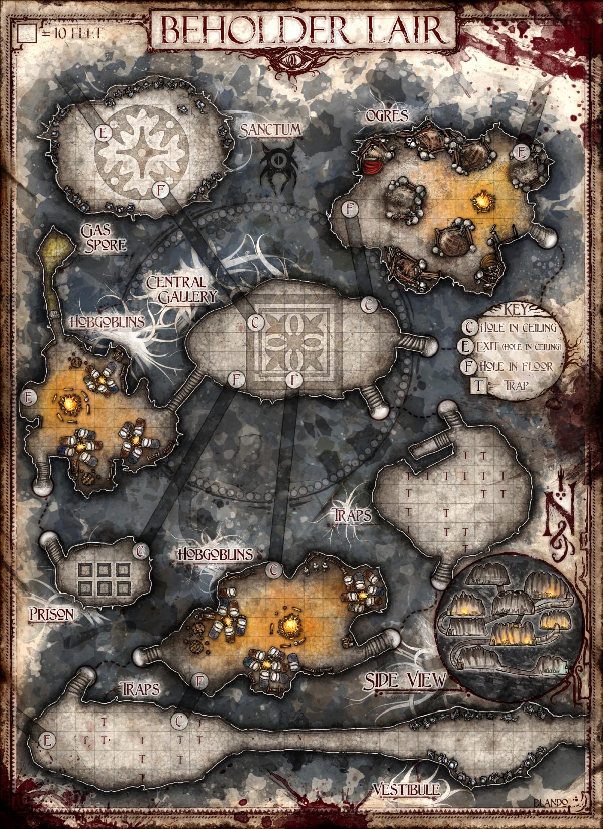 Volo's Guide to Monsters by Maps