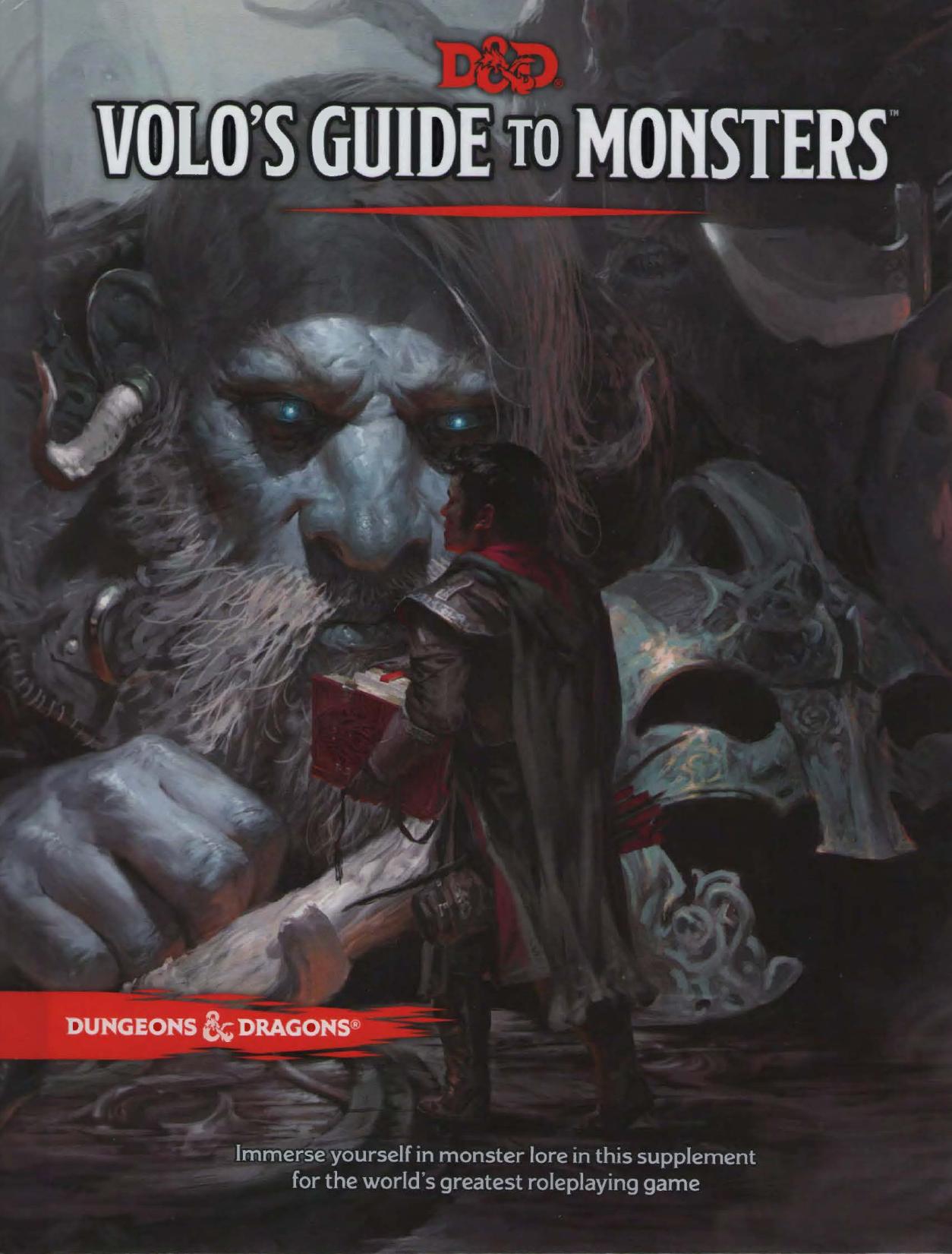 Volo's Guide to Monsters by unknow