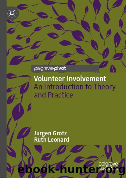 Volunteer Involvement by Jurgen Grotz & Ruth Leonard