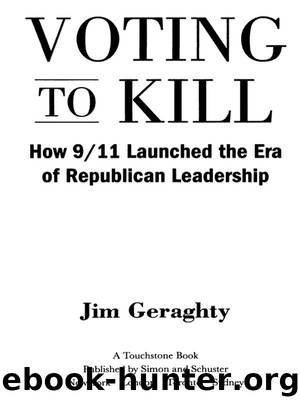 Voting to Kill by Jim Geraghty