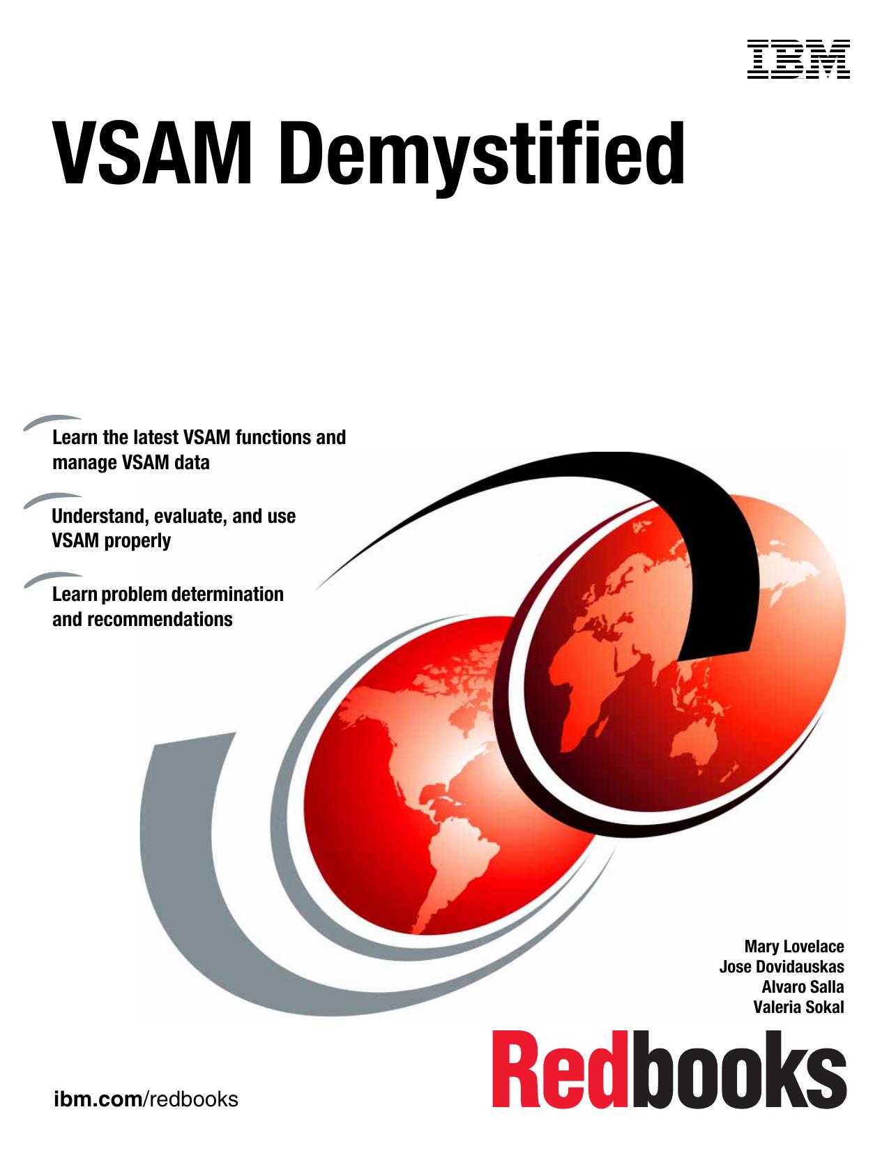 Vsam Demystified by IBM Redbooks