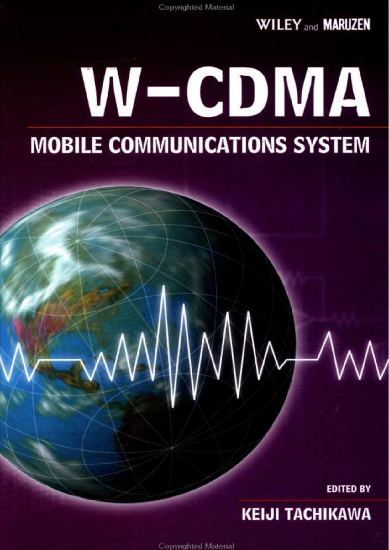 W-CDMA Mobile Communication Systems by Keiji Tachikawa