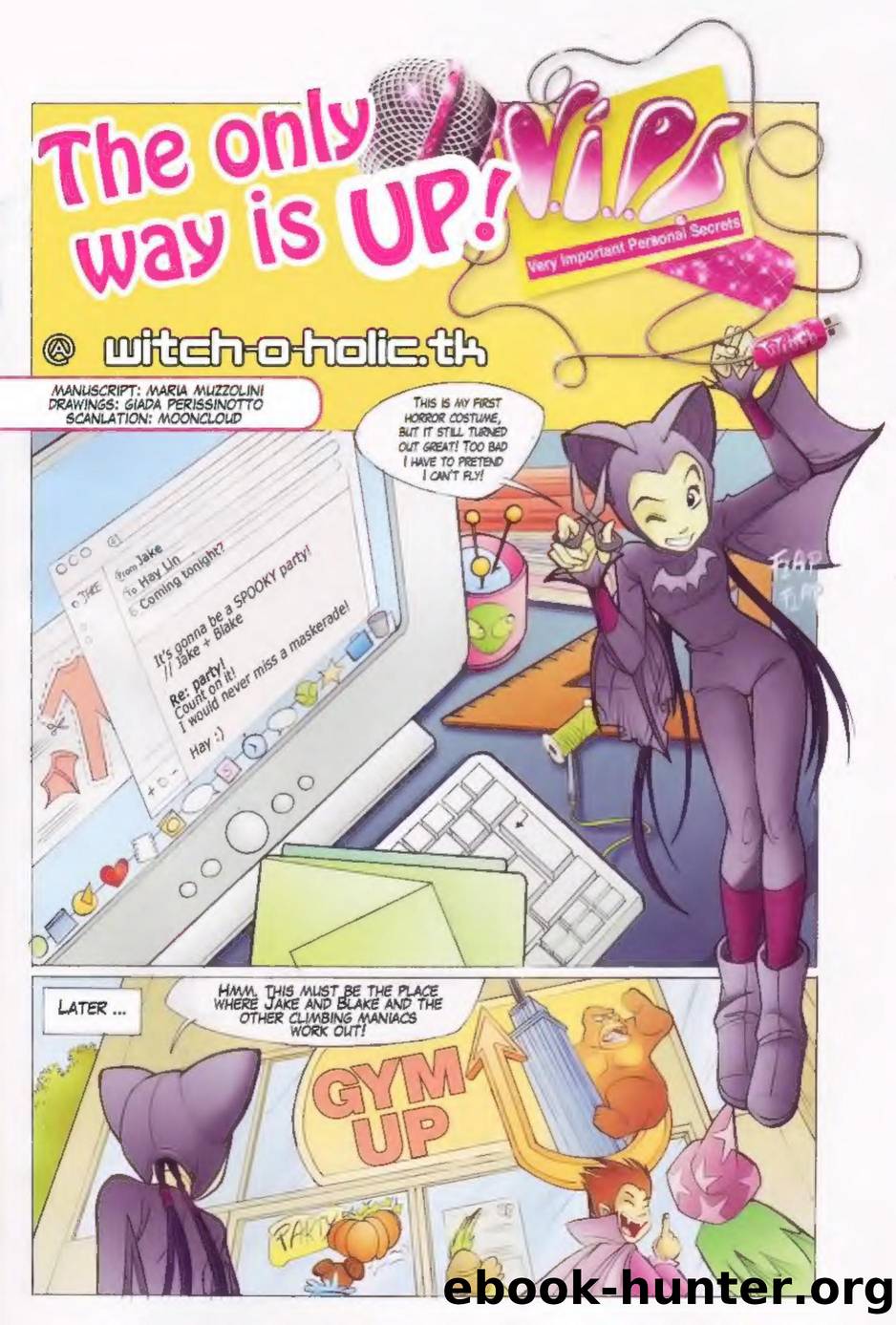 W.I.T.C.H special issues by The only way is up! text