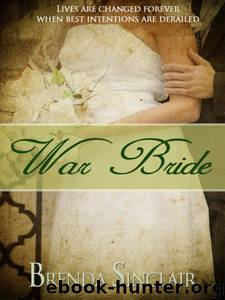 WAR BRIDE by Sinclair Brenda