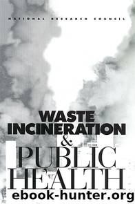 WASTE INCINERATION & PUBLIC HEALTH by National Research Council