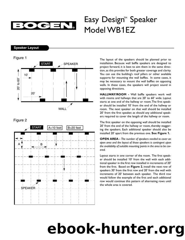 WB1EZ Manual - Easy Design Wall Baffle Speaker by Brit Byrnes