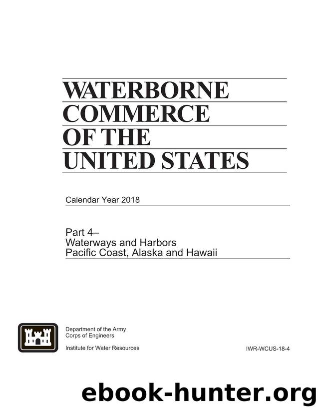 WCUS- Part 4-Pacific Region by Waterborne Commerce