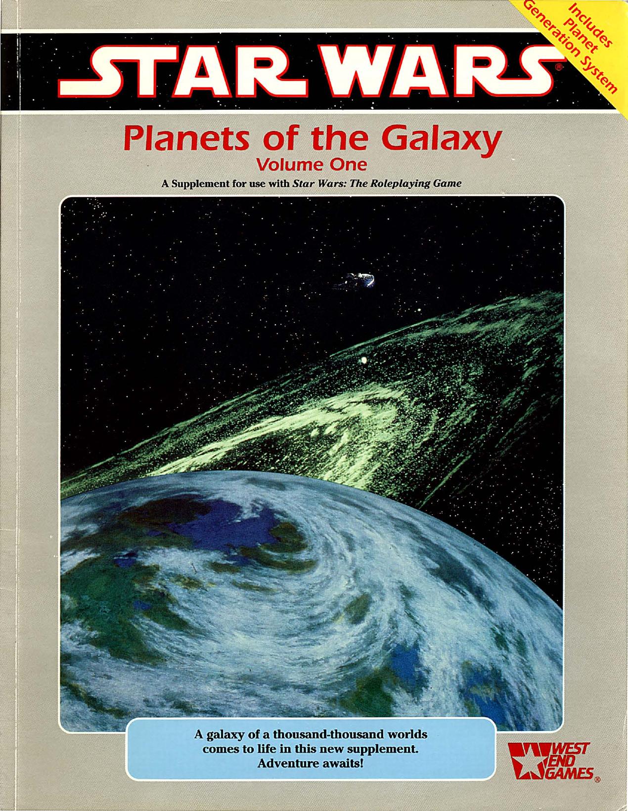 WEG40050 - Star Wars - Planets of the Galaxy by Volume One