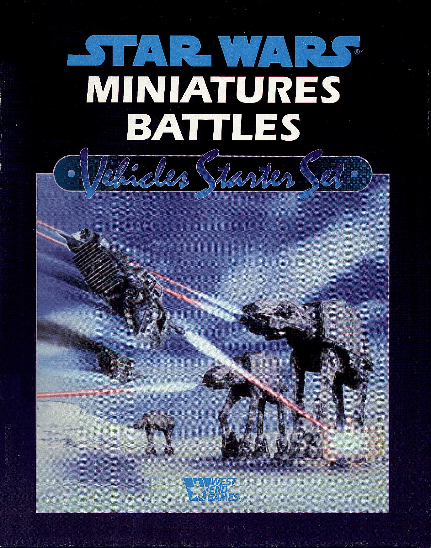 WEG40211 - Star Wars - Miniatures Battles - Vehicles Starter Set by Cut-outs