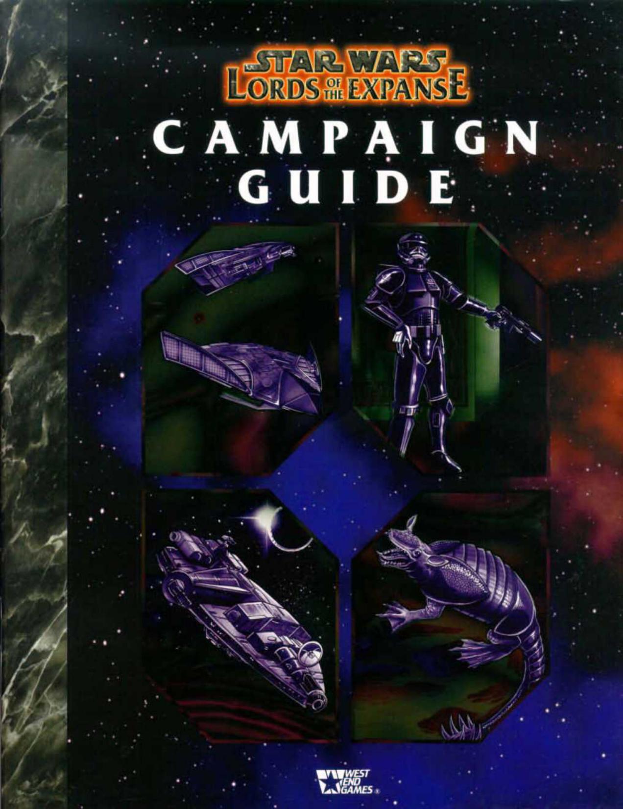 WEG40215 - Star Wars D6 - Lords of the Expanse by Campaign Guide