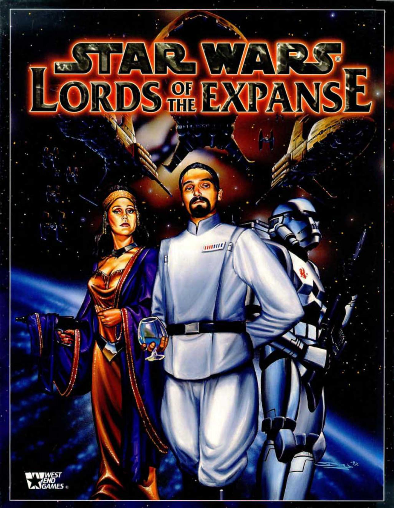 WEG40215 - Star Wars D6 - Lords of the Expanse by Game aids