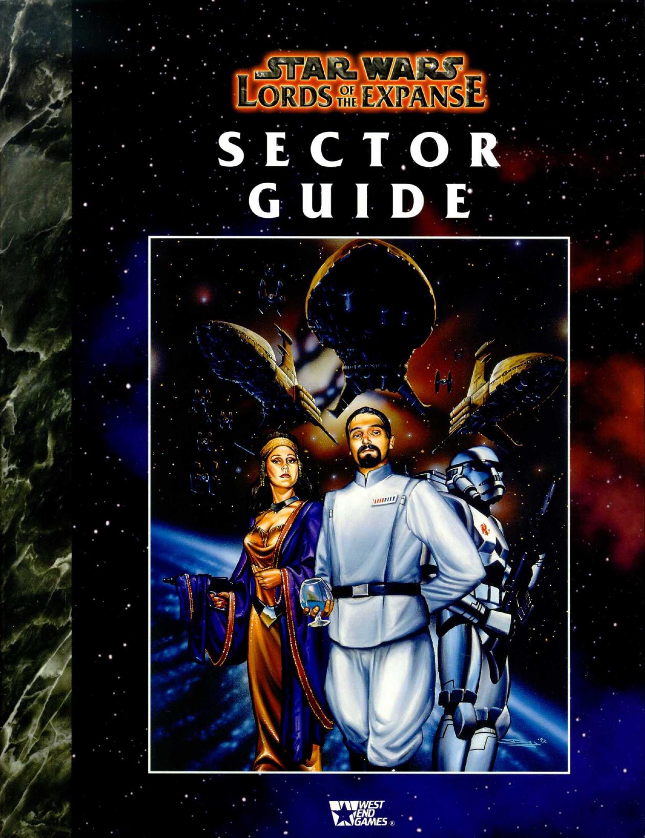 WEG40215 - Star Wars D6 - Lords of the Expanse by Sector Guide