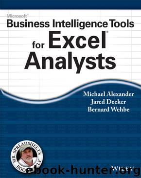 WILEY.MICROSOFT.BUSINESS.INTELLIGENCE.TOOLS.FOR.EXCEL.ANALYSTS.2014 by Unknown