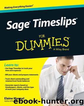 WILEY.SAGE.TIMESLIPS.FOR.DUMMIES.2014 by Unknown