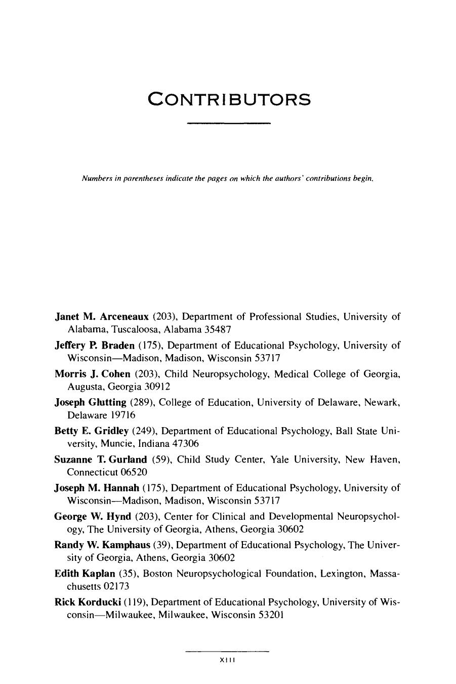 WISC-III Clinical Use and Interpretation. Scientist-practitioner perspectives by Aurelio Prifitera and Donald H. Saklofske (Eds.)