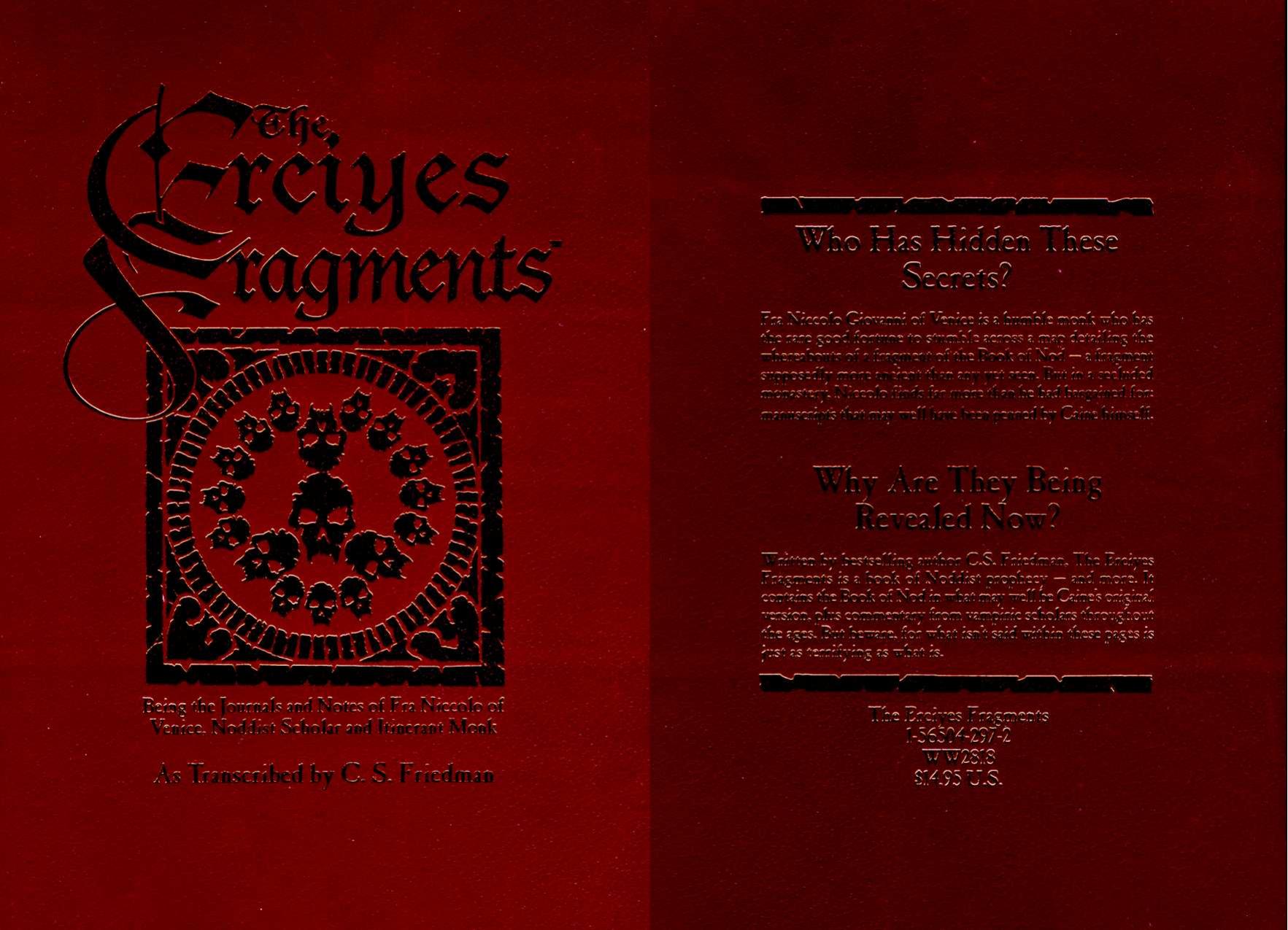 WOD - Vampire - The Dark Ages by Erciyes Fragments